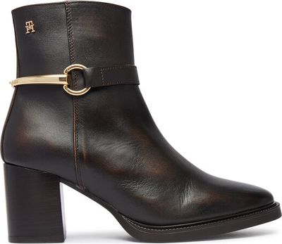 Botki na jesień Tommy Hilfiger ze sklepu: eobuwie.pl w kategorii: Botki - zdjęcie WP-EBWP-9KUZS-09B_0000306195998