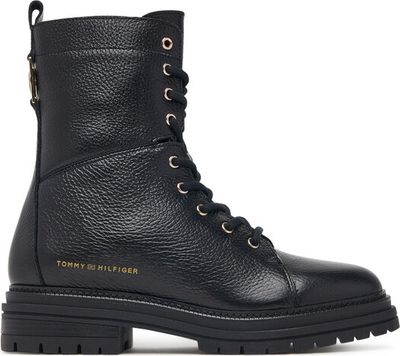 Botki jesienne Tommy Hilfiger ze sklepu: eobuwie.pl w kategorii: Botki - zdjęcie WP-EBWP-9KUZS-09B_0000306196001