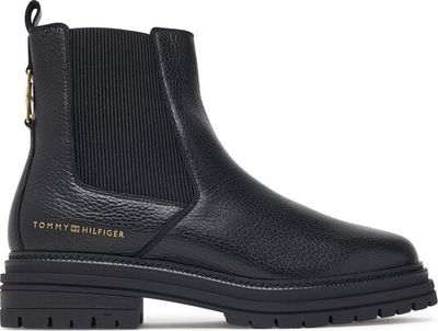Botki jesienne Tommy Hilfiger ze sklepu: eobuwie.pl w kategorii: Botki - zdjęcie WP-EBWP-9KUZS-09B_0000306196049