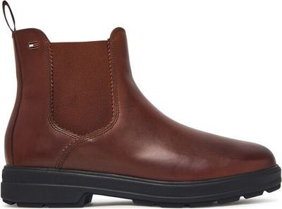 Botki jesienne Tommy Hilfiger ze sklepu: eobuwie.pl w kategorii: Botki - zdjęcie WP-EBWP-9KUZS-09B_0000306196100