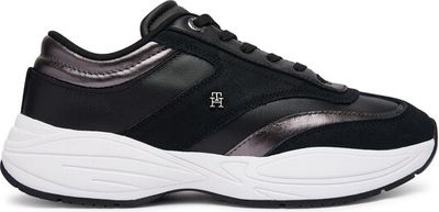 Buty sportowe damskie na wiosnę Tommy Hilfiger ze sklepu: eobuwie.pl w kategorii: Buty sportowe damskie - zdjęcie WP-EBWP-9KUZS-09B_0000306196155