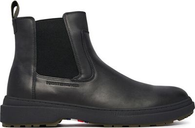 Buty zimowe męskie Tommy Hilfiger ze sklepu: eobuwie.pl w kategorii: Buty zimowe męskie - zdjęcie WP-EBWP-9KUZS-09B_0000306197268