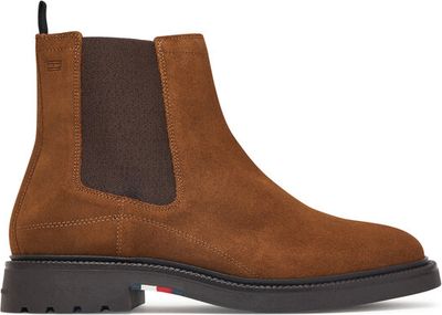 Buty zimowe męskie na zimę Tommy Hilfiger ze sklepu: eobuwie.pl w kategorii: Buty zimowe męskie - zdjęcie WP-EBWP-9KUZS-09B_0000306197305
