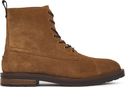 Buty zimowe męskie na zimę Tommy Hilfiger ze sklepu: eobuwie.pl w kategorii: Buty zimowe męskie