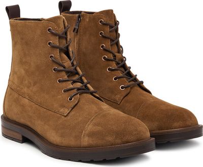 Buty zimowe męskie na zimę Tommy Hilfiger ze sklepu: eobuwie.pl w kategorii: Buty zimowe męskie