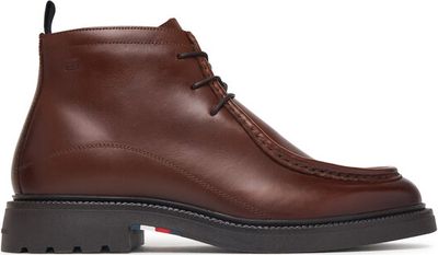 Buty zimowe męskie na zimę Tommy Hilfiger ze sklepu: eobuwie.pl w kategorii: Buty zimowe męskie - zdjęcie WP-EBWP-9KUZS-09B_0000306197350