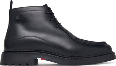 Buty zimowe męskie na zimę jesienne Tommy Hilfiger ze sklepu: eobuwie.pl w kategorii: Buty zimowe męskie - zdjęcie WP-EBWP-9KUZS-09B_0000306197367