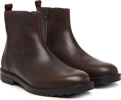 Buty zimowe męskie Tommy Hilfiger ze sklepu: eobuwie.pl w kategorii: Buty zimowe męskie