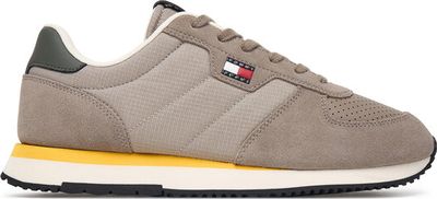 Tommy Jeans - Buty sportowe męskie jesienne ze sklepu: eobuwie.pl w kategorii: Buty sportowe męskie - zdjęcie WP-EBWP-9KUZS-09B_0000306197640