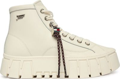 Tommy Jeans - Buty sportowe damskie wiosenne ze sklepu: eobuwie.pl w kategorii: Buty sportowe damskie - zdjęcie WP-EBWP-9KUZS-09B_0000306197732