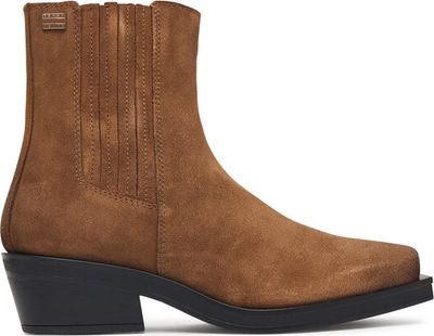 Botki na jesień Tommy Jeans ze sklepu: eobuwie.pl w kategorii: Botki - zdjęcie WP-EBWP-9KUZS-09B_0000306197770