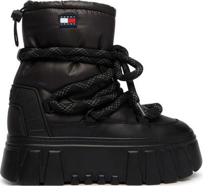 Śniegowce damskie na zimę Tommy Jeans ze sklepu: eobuwie.pl w kategorii: Śniegowce damskie - zdjęcie WP-EBWP-9KUZS-09B_0000306197862