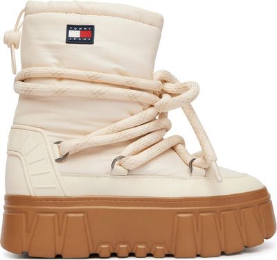 Śniegowce damskie na zimę Tommy Jeans ze sklepu: eobuwie.pl w kategorii: Śniegowce damskie - zdjęcie WP-EBWP-9KUZS-09B_0000306197879