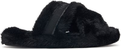 Kapcie damskie zimowe Tommy Hilfiger ze sklepu: eobuwie.pl w kategorii: Kapcie damskie - zdjęcie WP-EBWP-9KUZS-09B_0000306198555