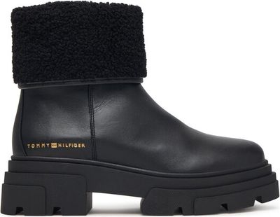 Botki na jesień Tommy Hilfiger ze sklepu: eobuwie.pl w kategorii: Botki - zdjęcie WP-EBWP-9KUZS-09B_0000306198562