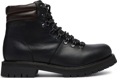 Tommy Hilfiger - Buty zimowe męskie zimowe ze sklepu: eobuwie.pl w kategorii: Buty zimowe męskie - zdjęcie WP-EBWP-9KUZS-09B_0000306198623