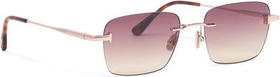 Okulary przeciwsłoneczne damskie Tom Ford ze sklepu: eobuwie.pl w kategorii: Okulary przeciwsłoneczne damskie - zdjęcie WP-EBWP-9KUZS-09B_0000306205697