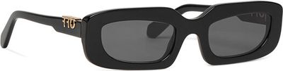 Okulary przeciwsłoneczne damskie Off White ze sklepu: eobuwie.pl w kategorii: Okulary przeciwsłoneczne damskie - zdjęcie WP-EBWP-9KUZS-09B_0000306206168