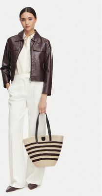 Weekend Max Mara - Torba letnia na wakacje ze sklepu: eobuwie.pl w kategorii: Torby letnie - zdjęcie WP-EBWP-9KUZS-09B_0000306209848