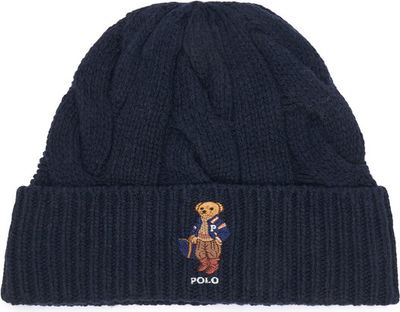 Czapka zimowa damska Polo Ralph Lauren ze sklepu: eobuwie.pl w kategorii: Czapki zimowe damskie - zdjęcie WP-EBWP-9KUZS-09B_0000306218239