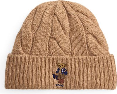 Czapka zimowa damska Polo Ralph Lauren ze sklepu: eobuwie.pl w kategorii: Czapki zimowe damskie - zdjęcie WP-EBWP-9KUZS-09B_0000306218246