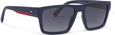 Tommy Hilfiger - Okulary przeciwsłoneczne ze sklepu: eobuwie.pl w kategorii: Okulary przeciwsłoneczne męskie - zdjęcie WP-EBWP-9KUZS-09B_0000306219526