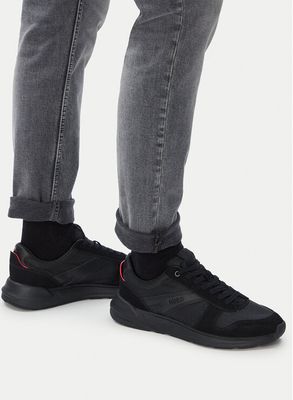 HUGO - Buty sportowe męskie jesienne ze sklepu: eobuwie.pl w kategorii: Buty sportowe męskie - zdjęcie WP-EBWP-9KUZS-09B_0000306220461