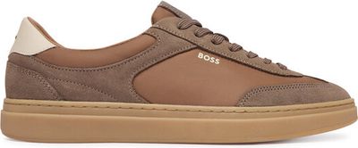 Buty sportowe męskie wiosenne jesienne BOSS ze sklepu: eobuwie.pl w kategorii: Buty sportowe męskie