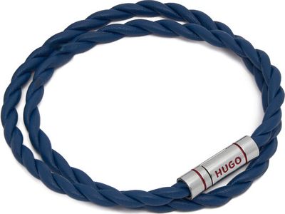 HUGO - Bransoletka ze sklepu: eobuwie.pl w kategorii: Bransoletki - zdjęcie WP-EBWP-9KUZS-09B_0000306222823