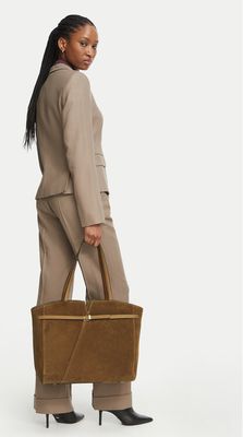BOSS - Shopper bag elegancka ze sklepu: eobuwie.pl w kategorii: Torby Shopper bag