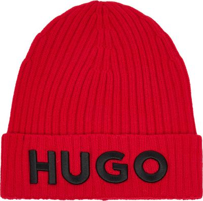 Czapka zimowa męska HUGO ze sklepu: eobuwie.pl w kategorii: Czapki zimowe męskie - zdjęcie WP-EBWP-9KUZS-09B_0000306228399