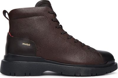 Buty zimowe męskie zimowe HUGO ze sklepu: eobuwie.pl w kategorii: Buty zimowe męskie
