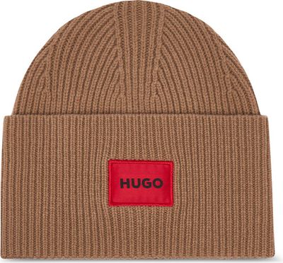 Czapka zimowa damska HUGO ze sklepu: eobuwie.pl w kategorii: Czapki zimowe damskie - zdjęcie WP-EBWP-9KUZS-09B_0000306229280