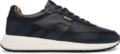 BOSS - Buty sportowe męskie jesienne ze sklepu: eobuwie.pl w kategorii: Buty sportowe męskie - zdjęcie WP-EBWP-9KUZS-09B_0000306231115