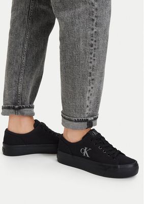 Buty sportowe damskie na wiosnę Calvin Klein ze sklepu: eobuwie.pl w kategorii: Buty sportowe damskie - zdjęcie WP-EBWP-9KUZS-09B_0000306237995