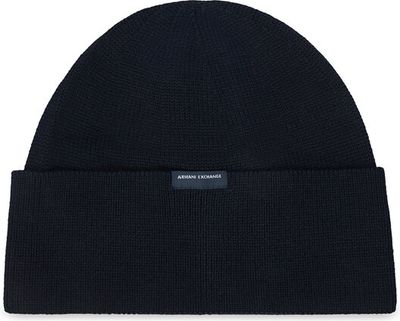 Czapka zimowa męska Armani Exchange ze sklepu: eobuwie.pl w kategorii: Czapki zimowe męskie - zdjęcie WP-EBWP-9KUZS-09B_0000306259058