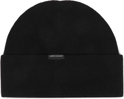 Czapka zimowa męska Armani Exchange ze sklepu: eobuwie.pl w kategorii: Czapki zimowe męskie - zdjęcie WP-EBWP-9KUZS-09B_0000306259065