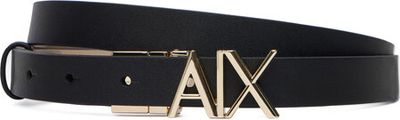 Pasek Armani Exchange ze sklepu: eobuwie.pl w kategorii: Paski damskie - zdjęcie WP-EBWP-9KUZS-09B_0000306259348