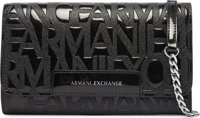 Armani Exchange - Kopertówka elegancka ze sklepu: eobuwie.pl w kategorii: Kopertówki - zdjęcie WP-EBWP-9KUZS-09B_0000306259379
