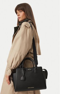 Kuferek elegancki Armani Exchange ze sklepu: eobuwie.pl w kategorii: Kuferki - zdjęcie WP-EBWP-9KUZS-09B_0000306259485