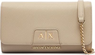 Kopertówka elegancka Armani Exchange ze sklepu: eobuwie.pl w kategorii: Kopertówki - zdjęcie WP-EBWP-9KUZS-09B_0000306259652