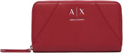 Portfel damski Armani Exchange ze sklepu: eobuwie.pl w kategorii: Portfele damskie - zdjęcie WP-EBWP-9KUZS-09B_0000306259683