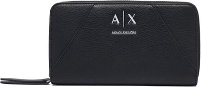 Portfel damski Armani Exchange ze sklepu: eobuwie.pl w kategorii: Portfele damskie - zdjęcie WP-EBWP-9KUZS-09B_0000306259706