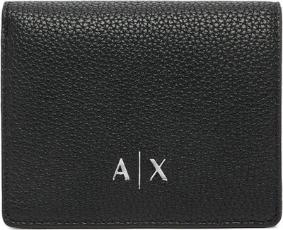 Armani Exchange - Portfel damski ze sklepu: eobuwie.pl w kategorii: Portfele damskie - zdjęcie WP-EBWP-9KUZS-09B_0000306259874