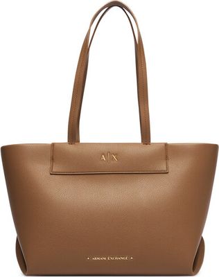Shopper bag elegancka Armani Exchange ze sklepu: eobuwie.pl w kategorii: Torby Shopper bag - zdjęcie WP-EBWP-9KUZS-09B_0000306259904