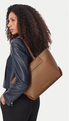 Shopper bag elegancka Armani Exchange ze sklepu: eobuwie.pl w kategorii: Torby Shopper bag - zdjęcie WP-EBWP-9KUZS-09B_0000306259904