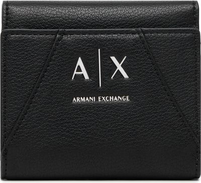 Armani Exchange - Portfel damski ze sklepu: eobuwie.pl w kategorii: Portfele damskie - zdjęcie WP-EBWP-9KUZS-09B_0000306260276