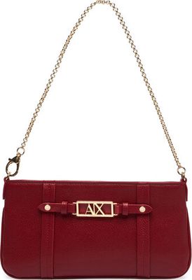 Kopertówka elegancka Armani Exchange ze sklepu: eobuwie.pl w kategorii: Kopertówki - zdjęcie WP-EBWP-9KUZS-09B_0000306260283