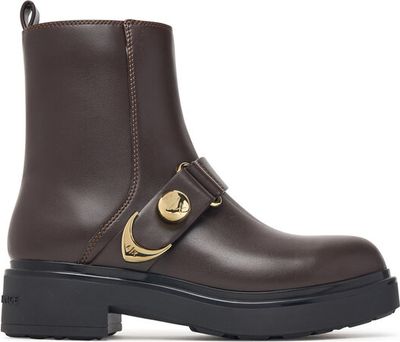 Armani Exchange - Botki na jesień ze sklepu: eobuwie.pl w kategorii: Botki - zdjęcie WP-EBWP-9KUZS-09B_0000306260689