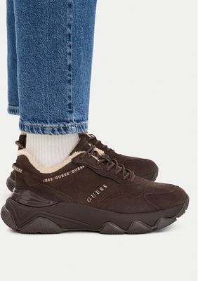 Buty sportowe damskie wiosenne Guess ze sklepu: eobuwie.pl w kategorii: Buty sportowe damskie - zdjęcie WP-EBWP-9KUZS-09B_0000306261815